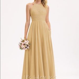Chiffon Bridesmaid dress (floor length)